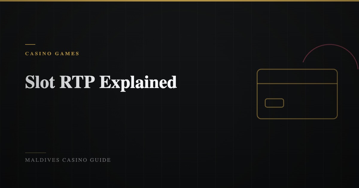 Slot RTP Explained: Why It Does Not Predict Your Next Session